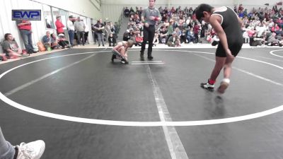 70 lbs Rr Rnd 1 - Antonio Kincaid, Runestone vs Rylan Henry, Brushy Wrestling Club