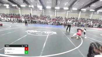 116 lbs Quarterfinal - Rachel Ossola, Ranch Hand Wrestling vs Emily Saiz, Stout Wr Acd