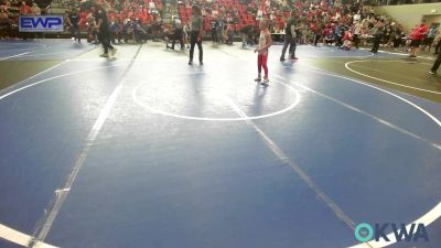 67 lbs Consolation - Turk Hockett, Caney Valley Wrestling vs Kyle Albert, Raw Wrestling Club