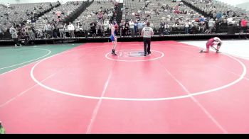 134-H lbs Round Of 32 - Owen Haas, Middle Township High School vs Rider Heckman, Wilson Area