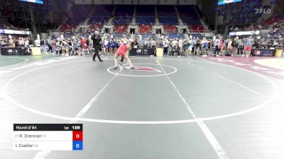 130 lbs Round Of 64 - Riley Drennan, TX vs Ivana Cuellar, CA