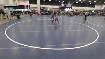 115 lbs Cons. Rd Of 32 - Kylie Smith, Boneyard Wrestling Academy vs Casandra Pastrana, Defiant Wrestling Club