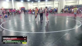 140 lbs Round 6 (8 Team) - Ailee Briggs, RPA/Head Hunters Wrestling Club vs Annabelle Johnson, Team Iowa Beach Bums