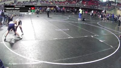 140 lbs Champ. Round 1 - Dallas Barclay, Norris Wrestling Club vs Brantley Higby, Clarkson Leigh