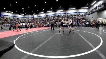 90 lbs Semifinal - Brantley Starks, Tecumseh Youth Wrestling vs Hunter Brannon, Noble Takedown Club