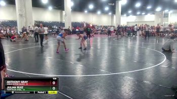 106 lbs Finals (2 Team) - Anthony Gray, Eagle Empire Black vs Julian Ruiz, Team Blue Steel