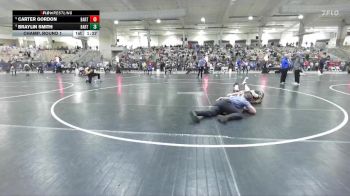 110 lbs Champ. Round 1 - Carter Gordon, Wildcats Wrestling vs Braylin Smith, McMinn Tribe