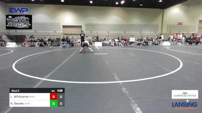 97 lbs Semifinal - Lincoln Whitcome, Immortal Athletics WC vs Korvin Bayles, Sanderson Wrestling Academy