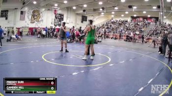 170 lbs Cons. Round 1 - Camden Hill, Thousand Oaks vs Freddy Suri, Montclair