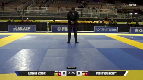 Jason O'neal Hackett vs Justin Lee Vedrode 2025 Pan Jiu Jitsu IBJJF Championship