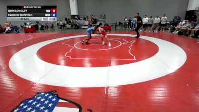 150 lbs John Longley, Tennessee Greco vs Camron Duffield, Missouri