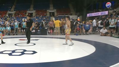 94 lbs Champ. Rd Of 64 - Nicholas Rubio, New Mexico vs Ayden Ewing, Wisconsin