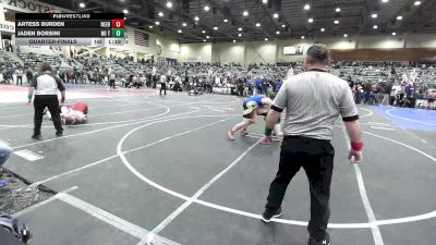 157 lbs Quarterfinal - Artess Burden, Reed Raiders Wrestling vs Jaden Borsini, No Team