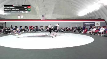 165 lbs Finals (2 Team) - Logan Farnell, Indianapolis vs Tavontay Martinez, Kentucky Wesleyan