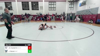 113 lbs Consi Of 16 #2 - Benjamin Easterlin, Mount Vernon vs Joseph Bazan, The Marist School