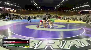 145 lbs Cons. Round 4 - JT McCullough, Buford HS vs Albert Manzini, Doral Academy