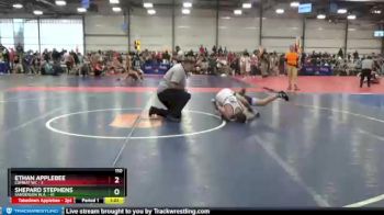 110 lbs Round 2 (6 Team) - Shepard Stephens, Sanderson W.A. vs Ethan Applebee, Combat WC