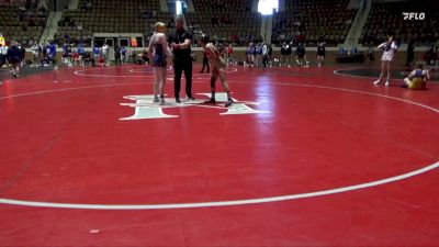 124 lbs Quarterfinal - Madison Wilson, Emory & Henry vs Evey Hill, Unattached