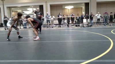 132 lbs Consi Of 8 #2 - Michael Pabustan, Red Dot WC vs Charles John Hao, Kahiau Wr Ac