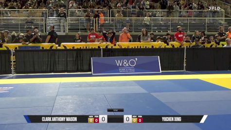 Yuchen Xing vs Clark Anthony Mason 2025 Pan Kids Jiu-Jitsu IBJJF Championship