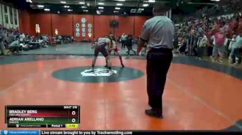 160 lbs Cons. Round 1 - Bradley Berg, Fox Lake (GRANT) vs Adrian Arellano, DAKOTA