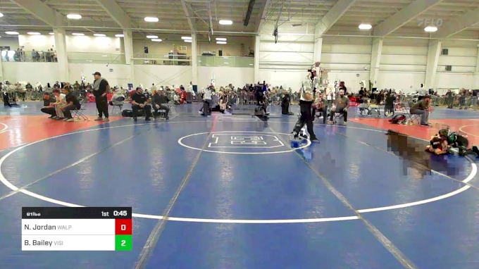 61 lbs Consi Of 8 #1 - Nicole Jordan, Walpole vs Barron Bailey, Vision ...