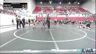 43-46 lbs Quarterfinal - Canton Cargill, Duncan Demon Wrestling vs Lochlan Dixon, Noble Takedown Club