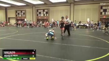 130 lbs Round 1 (6 Team) - Nicholas Melfi, Team Alien vs Hanz Gilfoil, Yale Street WC