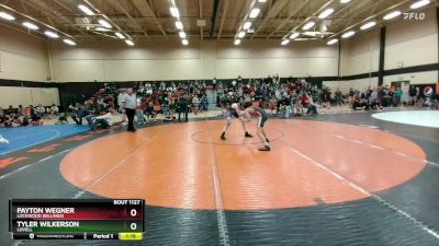 120C Round 2 - Tyler Wilkerson, Lovell vs Payton Wegner, Lockwood (Billings)