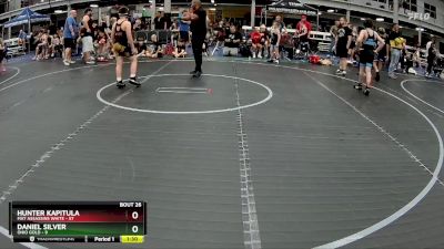 100 lbs Round 7 (8 Team) - Daniel Silver, Ohio Gold vs Hunter Kapitula, Mat Assassins White