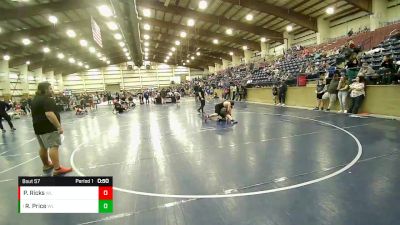 160 lbs Semifinal - Rodney Price, Roy Wrestling Club vs Parker Ricks, Top Of Utah