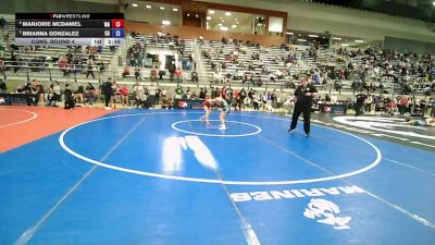U23 Women - 53 lbs Cons. Round 4 - Marjorie McDaniel, WA vs Brianna Gonzalez, CA
