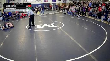 189 lbs 3rd Place Match - Konrad Drew, Commodore Perry Hs vs Jacob Snyder, Indiana Area Hs