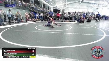 64 lbs Semifinal - Nash Johnson, Greater Heights vs Kyson Sides, WTC