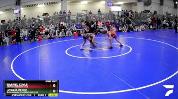75 lbs Champ. Round 2 - Gabriel Coyle, Amped Wrestling Club vs Joshua Perez, El Paso Wildcats Wrestling Club