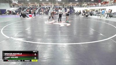 184 lbs Quarterfinal - Corey Holmes, Avila vs Spencer Rochelle, Ottawa University