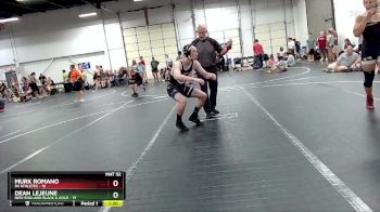 138 lbs Round 3 (8 Team) - Murk Romano, 84 Athletes vs Dean Lejeune, New England Black & Gold