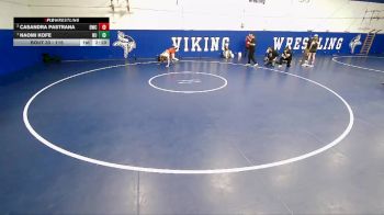 115 lbs 1st Place Match - Naomi Kofe, West Jordan vs Casandra Pastrana, Defiant Wrestling Club