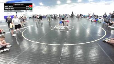 106 lbs Round 9 (10 Team) - Gino Bozzi, Bethlehem Catholic vs Jordan Hill, Savage Red