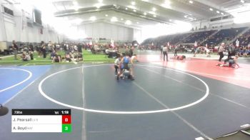 73 lbs Final - Jaiden Pearsall, LV Bears WC vs Alex Boyd, Mat Demon WC