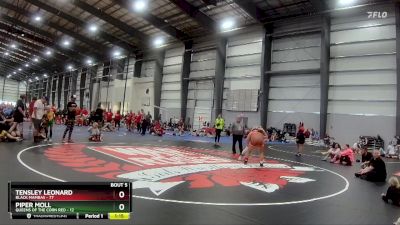 164 lbs Semis & 1st Wrestleback (8 Team) - Tensley Leonard, Black Mambas vs Piper Moll, Queens Of The Corn Red