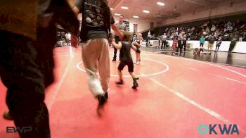 45 lbs Rr Rnd 3 - Harlan Shinn, Wyandotte Youth Wrestling vs Ilario Gonzalez, Carthage Youth Wrestling Club