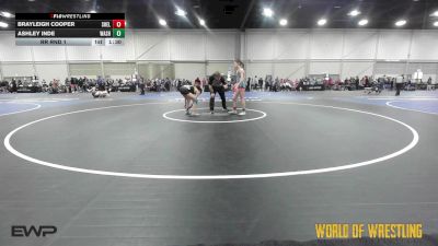 95 lbs Rr Rnd 1 - BRAYLEIGH COOPER, Shelton Wrestling Academy 7-12 vs Ashley Inde, Washington 7-12