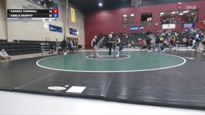 117 lbs Semifinal - Karissa Turnwall, Emmanuel University vs Amelia Murphy, King University