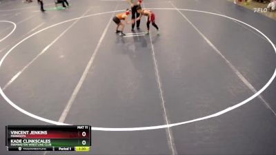 77 lbs Champ. Round 1 - Kade Clinkscales, Farmington Wrestling Club vs Vincent Jenkins, Minnesota