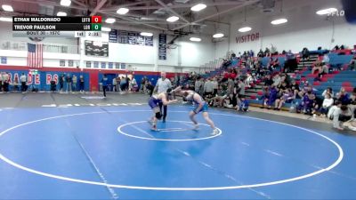 157C 1st Place Match - Ethan Maldonado, Luther vs Trevor Paulson, Loras