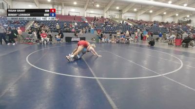 150 lbs Cons. Rd Of 32 - Tegan Grant, Benjamin Brawlers vs Jeremy Lorimor, Mile High Wrestling Club