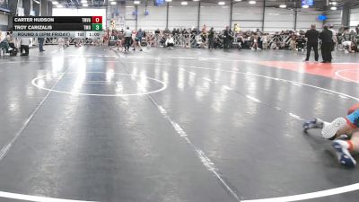 92 lbs Round 5 (3pm Friday) - Troy Carizalis, Team Ohio vs Carter Hudson, Team VA/USA