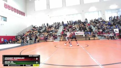 165 lbs Cons. Round 2 - Kevin Gil, Coastal Academy vs Jovanny Rodriguez, Rancho Buena Vista