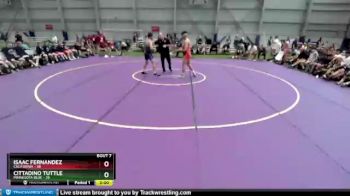 182 lbs Round 2 (8 Team) - Isaac Fernandez, California vs Cittadino Tuttle, Minnesota Blue